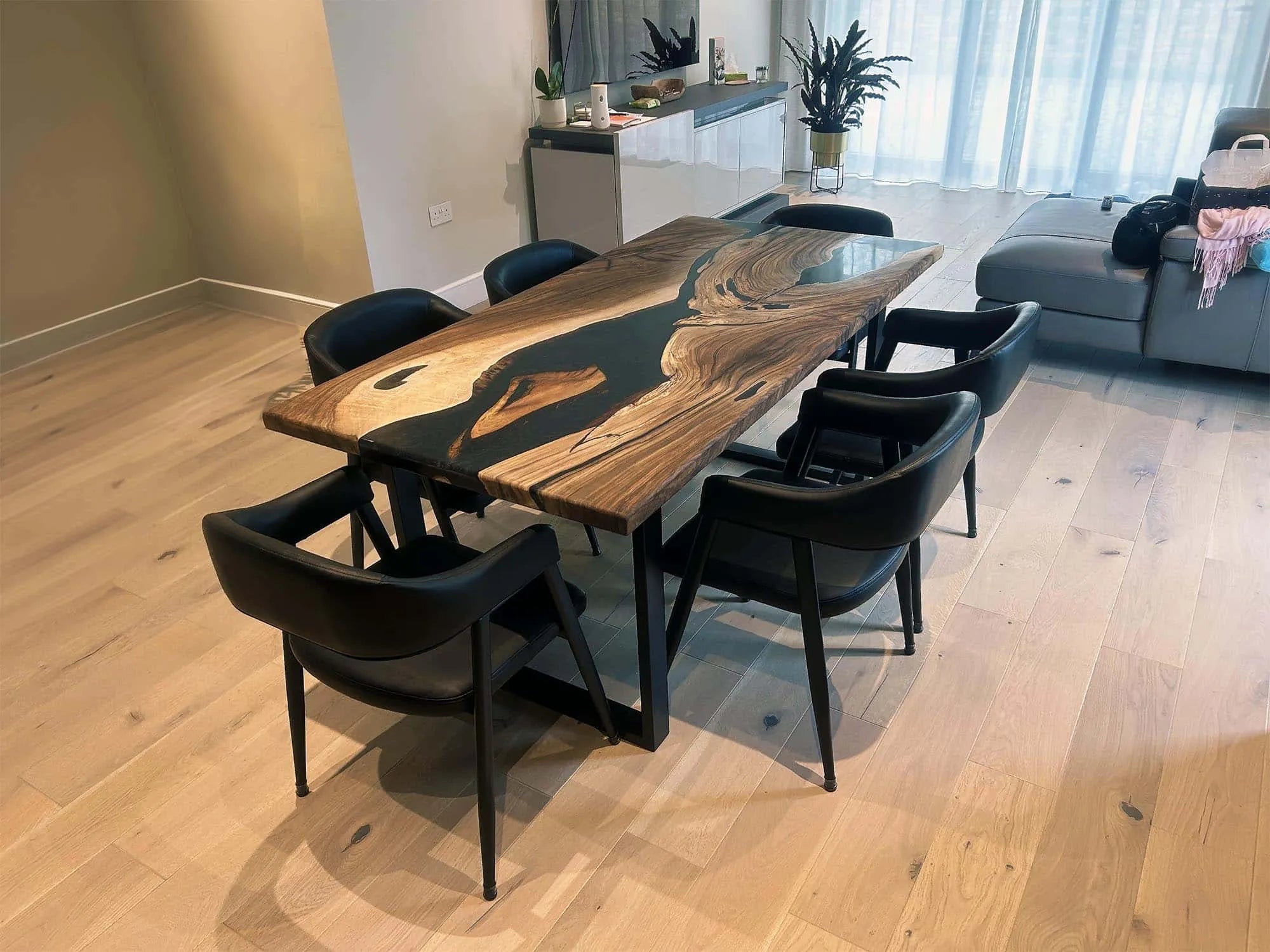 The Current Resin Dining Table