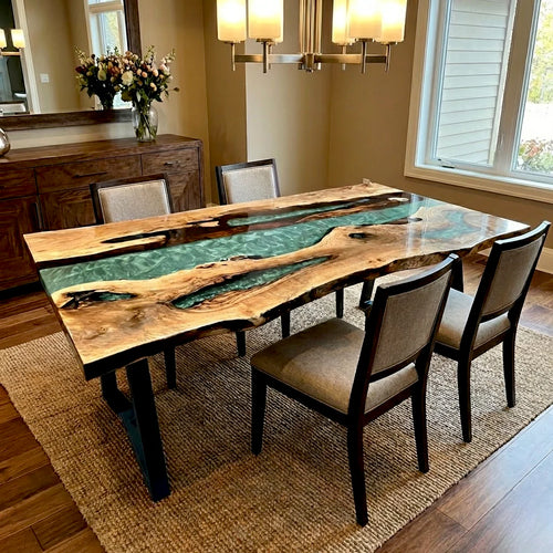The Current Resin Dining Table