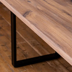 the foundry dining table oak square.