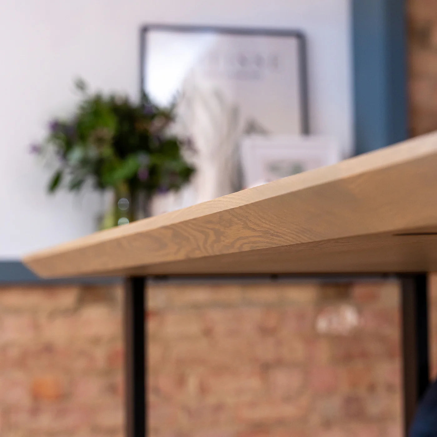 the foundry dining table oak square.