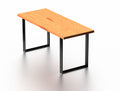 the foundry dining table oak square.